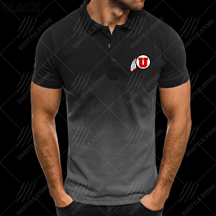 Utah utes football polo shirt 1