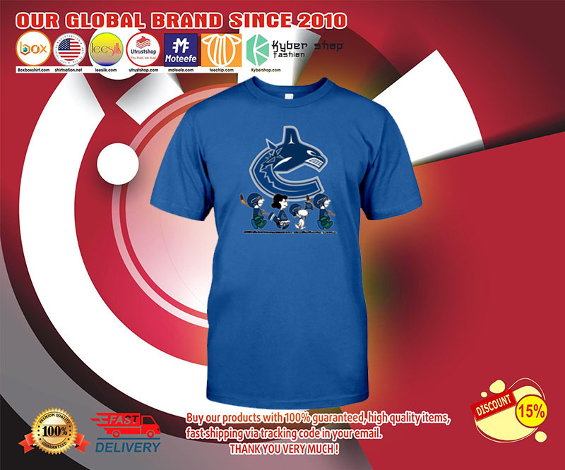Vancouver Canucks Snoopy Charlie Brown shirt 9 Vancouver Canucks Snoopy Charlie Brown shirts