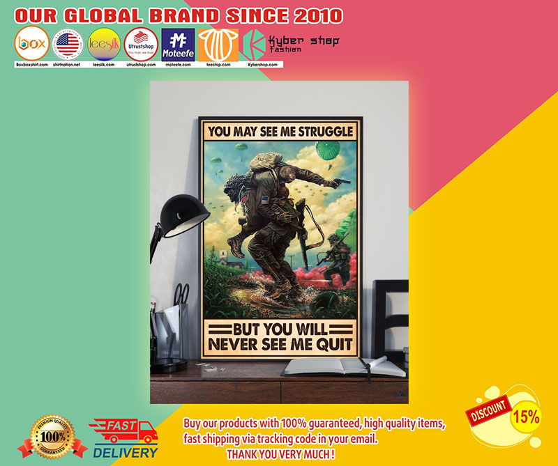 VeteranYoumayseestrugglebutyouwillneverseemequitposter