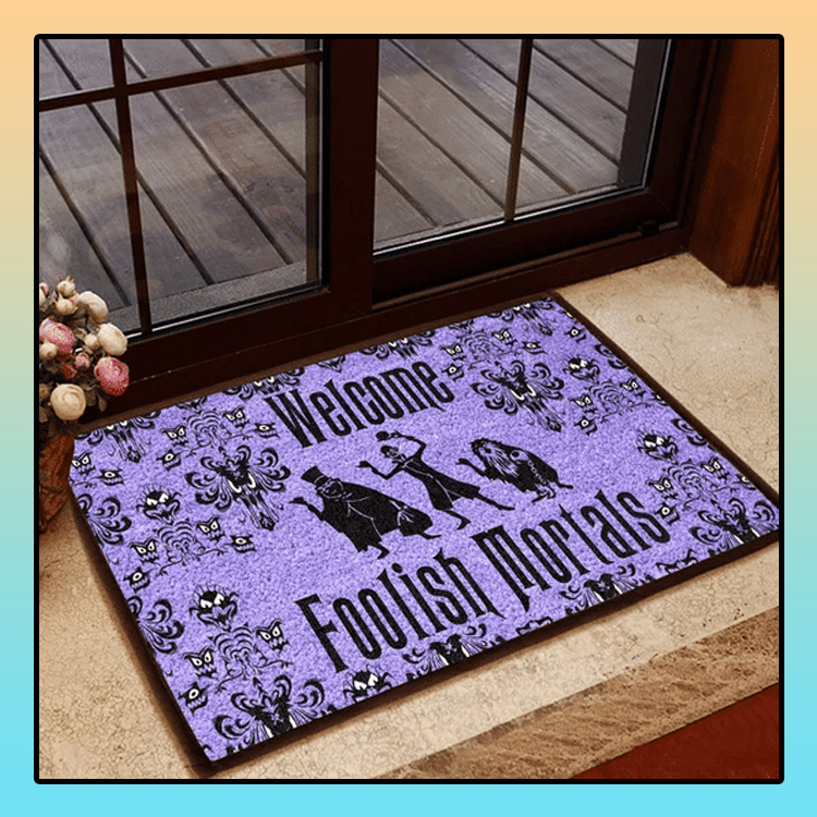 Welcome Foolish Mortals Doormat1
