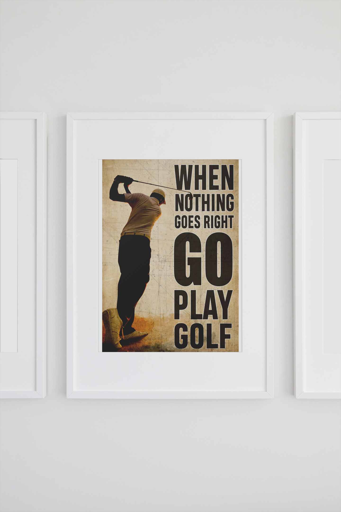 Whennothinggoesrightgoplaygolfposter
