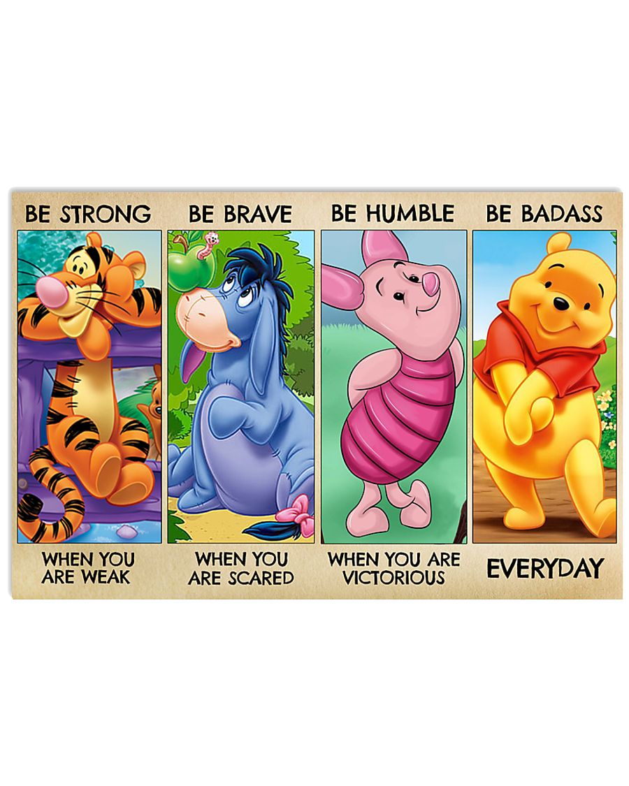 When you are weak everyday poster