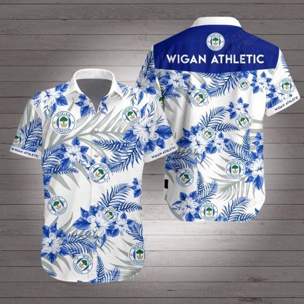 Wigan athletic hawaiian shirt 3 Wigan athletic hawaiian shirt as