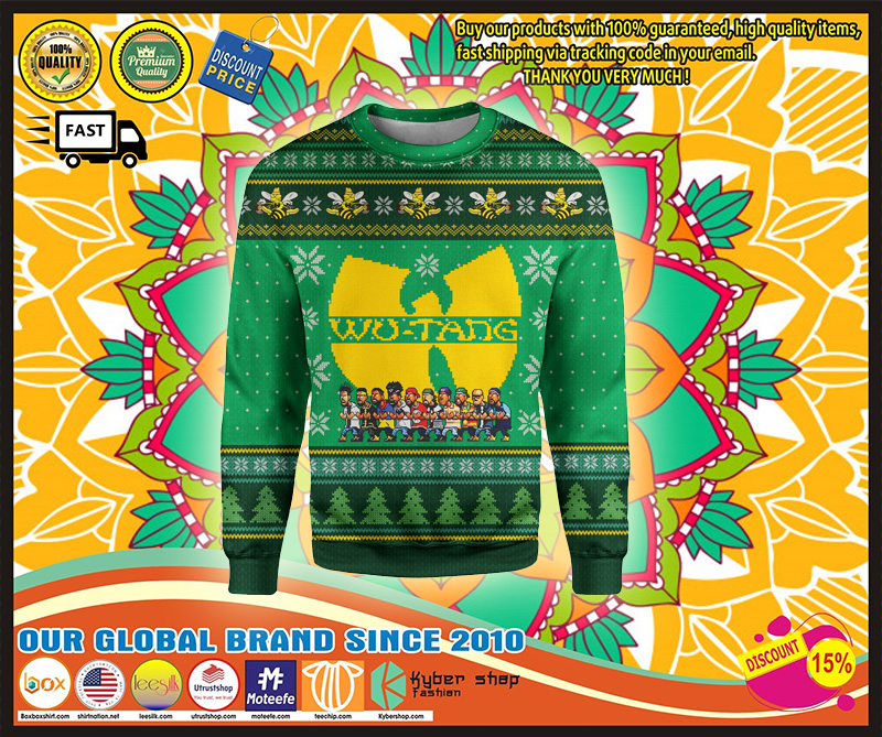 Wu Tangclanalloverprintdsweater