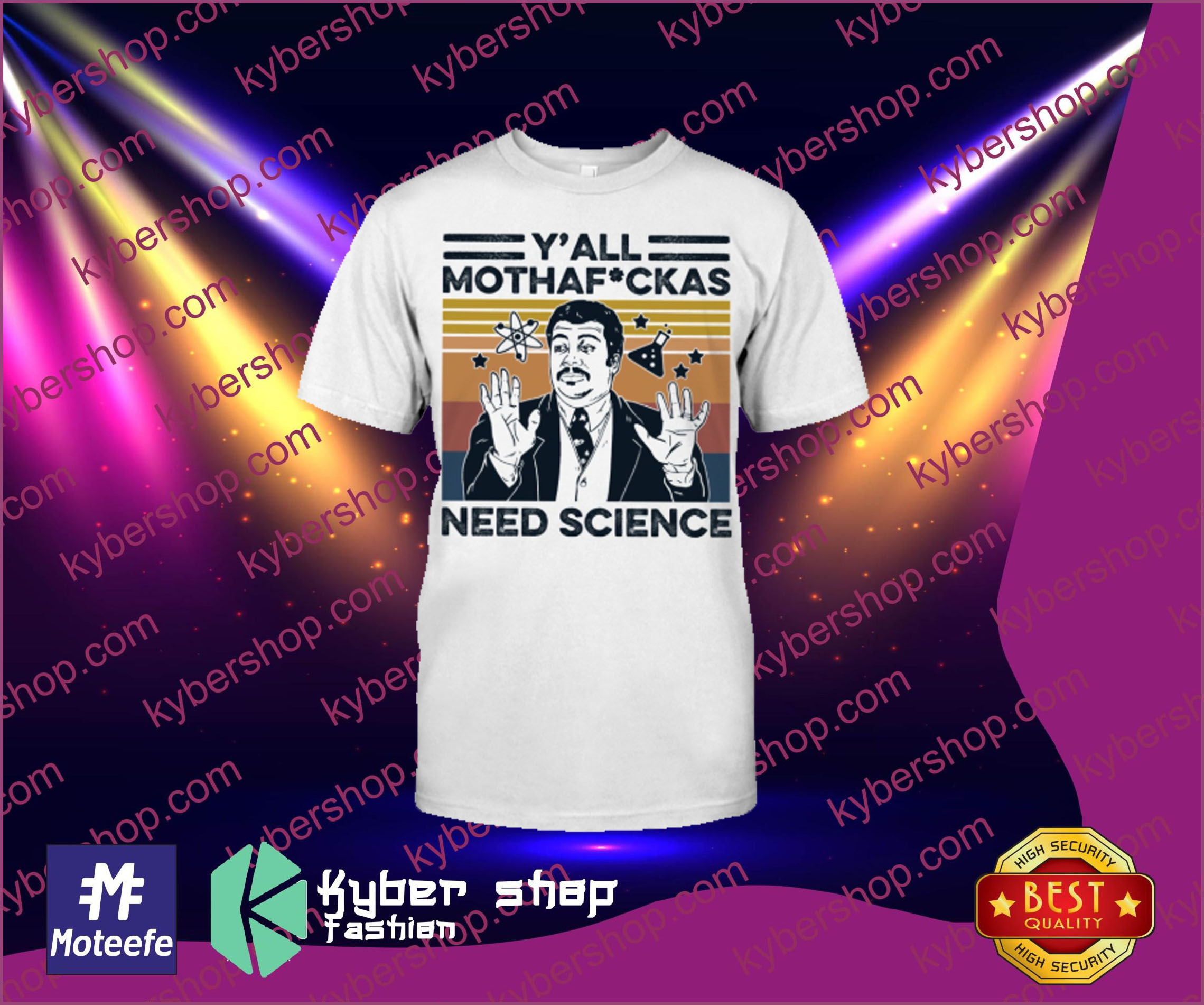 Yall mothafuckas needscience shirt hoodie