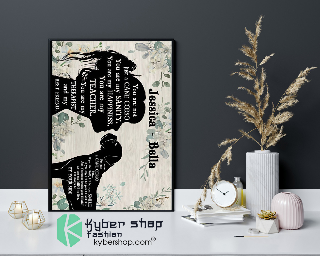 You are not just a cane corso you are my sanity custom personalized name poster 4