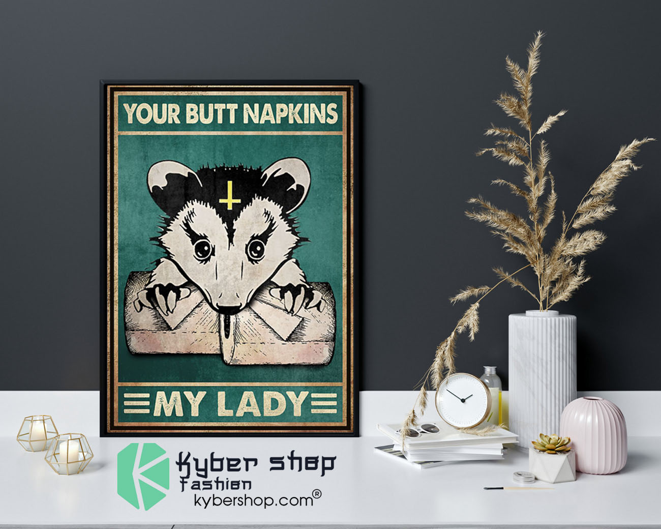 Your butt napkins my lady poster9