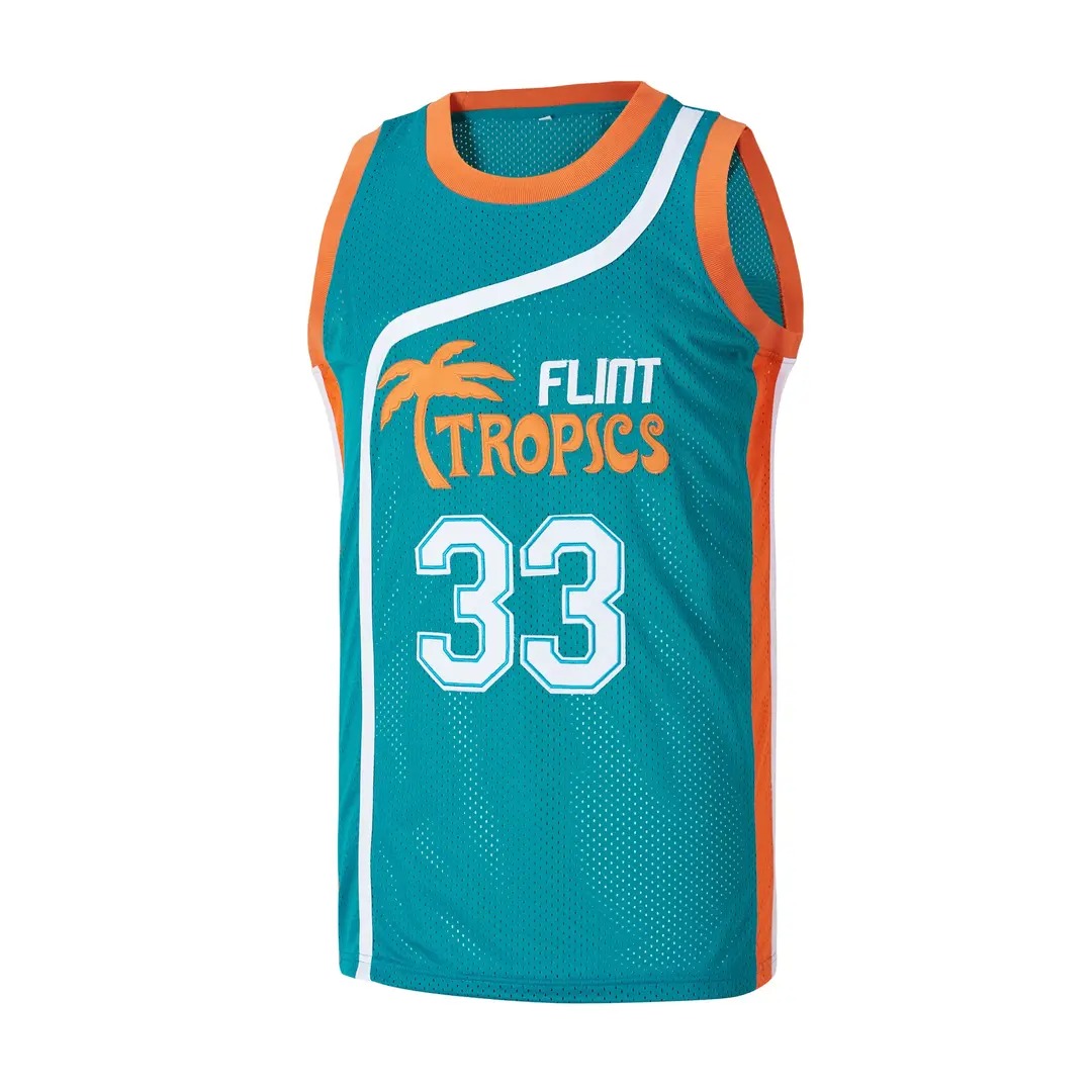 Jackie Moon 33 Flint Tropics Semi Pro Movie Basketball Jersey 4