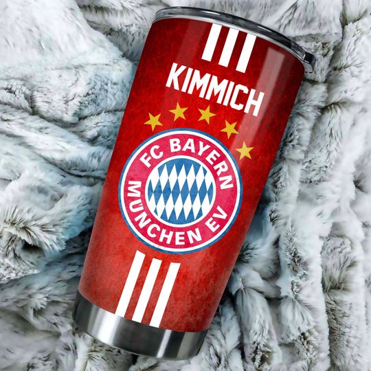 FC Bayern Munchien Custom Name Tumbler1