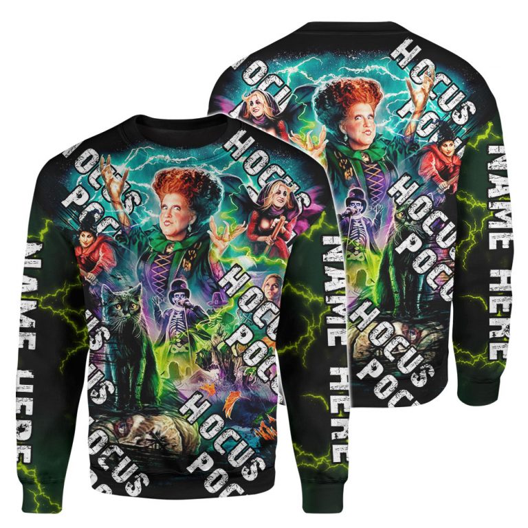 Hocus pocus 3d all over print hoodie 1
