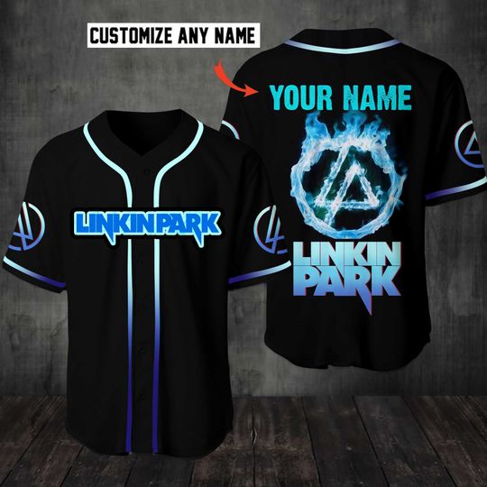 18 Linkin park Custom Name Baseball Jersey Shirt 1