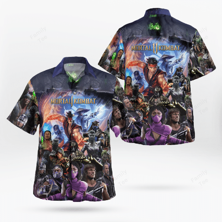 Mortal Kombat Hawaiian Shirt