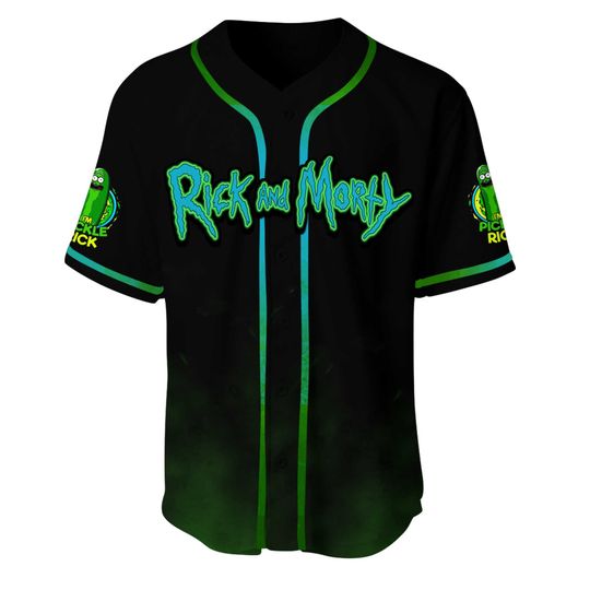 Rick And Morty Im Pickle Baseball Jersey Shirt 3 21 Rick And Morty Im Pickle Baseball Jersey Shirt 2