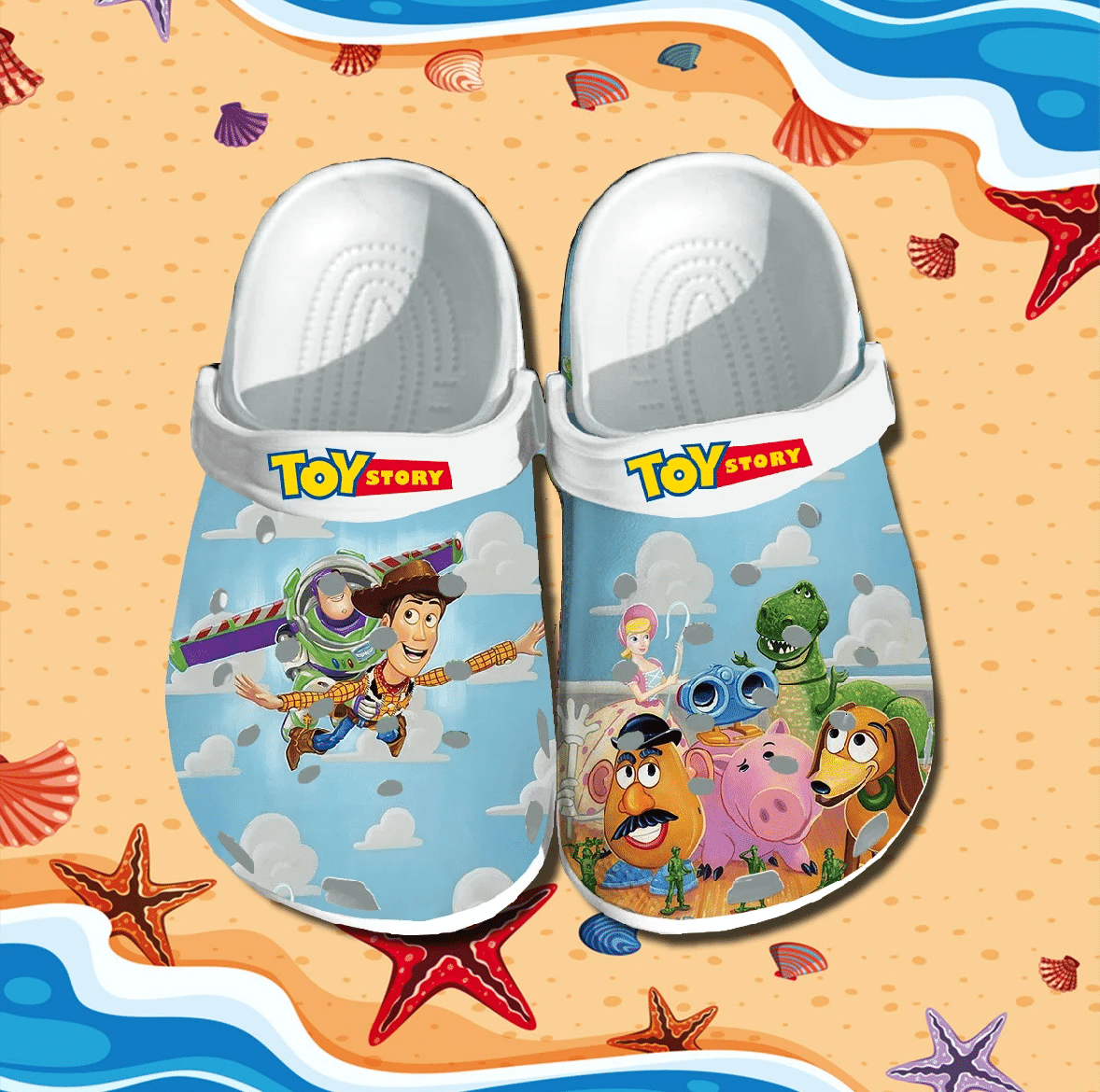 Toy Story crocs crocband shoes 5 Toy Story 4 crocs crocband shoes 1