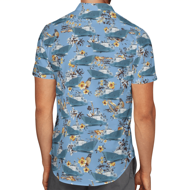 HMAS Stuart Royal Australian Navy Hawaiian Shirt And Short - LIMITED EDITION 3 29 HMAS Stuart Royal Australian Navy Hawaiian Shirt And Short 2 1