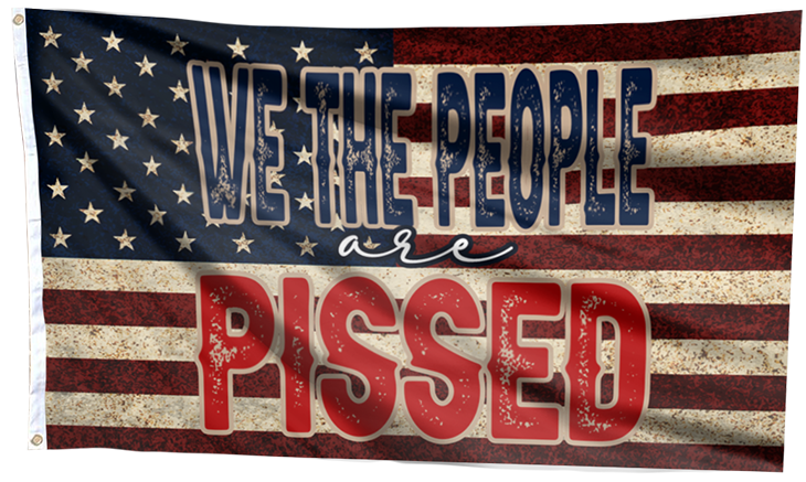 American We The People Are Pissed Flag3