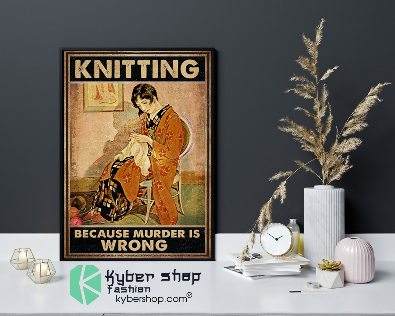 regularKnitting because murder is wrong poster9