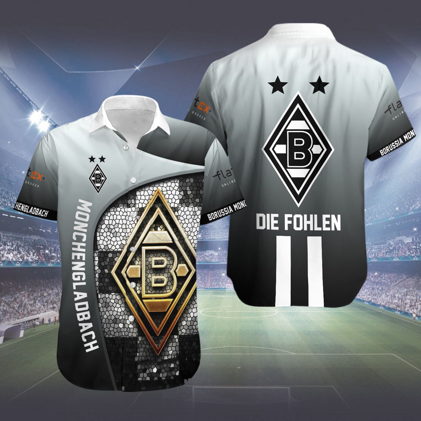 Monchengladbach Die Fohlen Hawaiian shirt 9 Monchengladbach Die Fohlen Hawaiian shirt