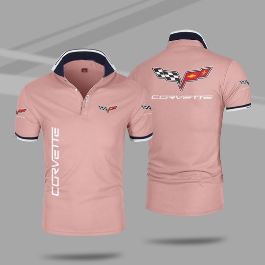 Chevrolet corvette 3d polo shirt 2 Chevrolet corvette 3d polo shirt 4
