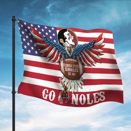 Florida state seminoles go noles flag