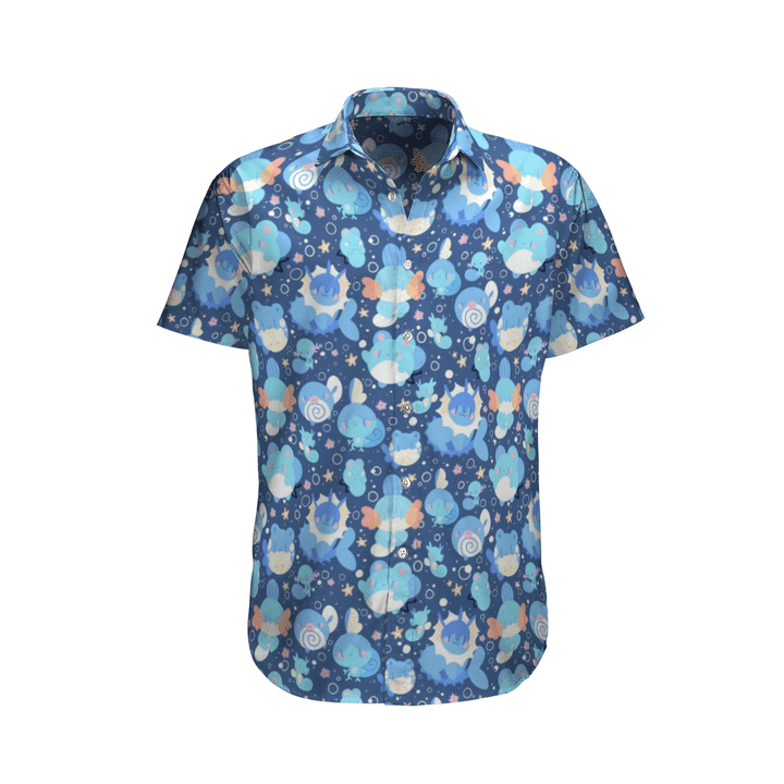 Water type pokemon hawaiian shirt 3 Water type pokemon hawaiian shirt