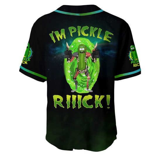 Rick And Morty Im Pickle Baseball Jersey Shirt 4 21 Rick And Morty Im Pickle Baseball Jersey Shirt 3