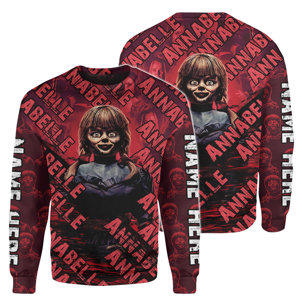 Annabelle 3d all over print hoodie 1