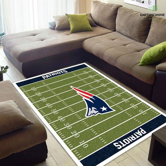 12 New England Patriots Stadium Rug 1