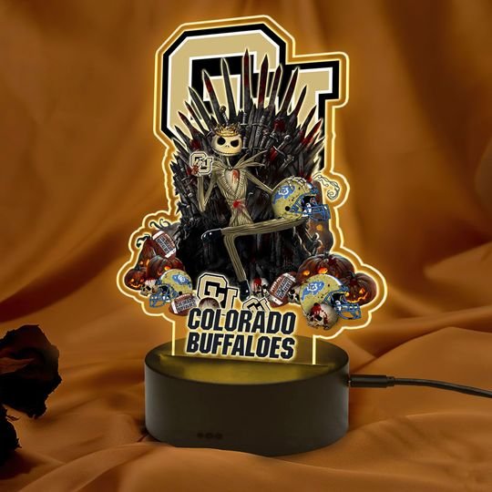 Colorado Buffaloes NCAA3 Jack Skellington Led Lamp 3 13 Colorado Buffaloes NCAA3 Jack Skellington Led Lamp 3