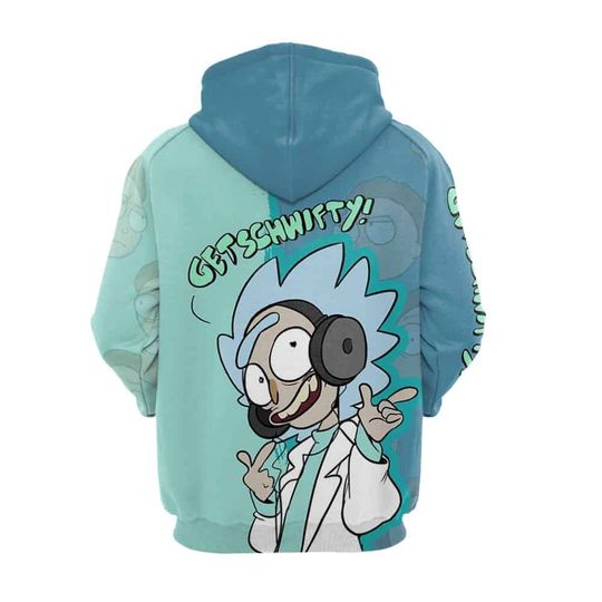 Rick and morty get schwifty 3d hoodie 3 22 Rick and morty get schwifty 3d hoodie 3