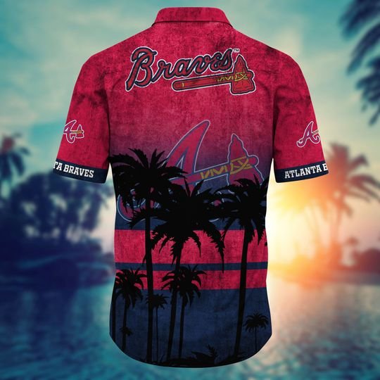 Atlanta braves MLB hawaii shirt short 3 26 Atlanta braves MLB hawaii shirt short 3