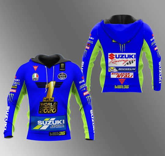 26-Suzuki Mir 36 1 Mr36 world champion 2020 3d hoodie (3) 26 Suzuki Mir 36 1 Mr36 world champion 2020 3d hoodie 3