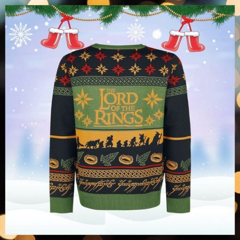 The Lord of the Rings Ugly Christmas Sweater 2 The Lord of the Rings Ugly Christmas Sweater 2