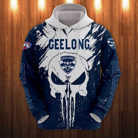 3-Punisher skull Geelong 3d all over print hoodie (3) 3 Punisher skull Geelong 3d all over print hoodie 3