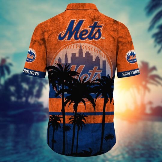 New York Mets MLB hawaiian shirt short 3 30 New York Mets MLB hawaiian shirt short 3