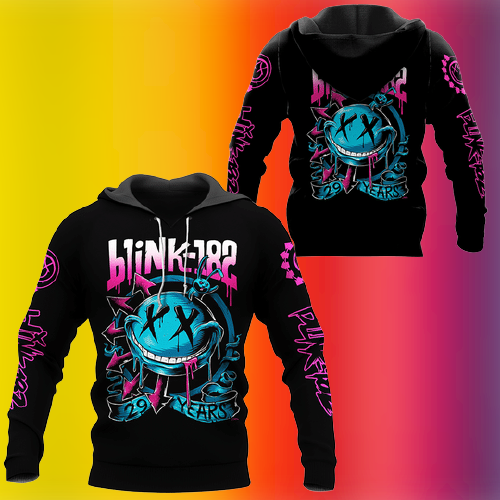 5 Blink 182 3d all over print hoodie 2