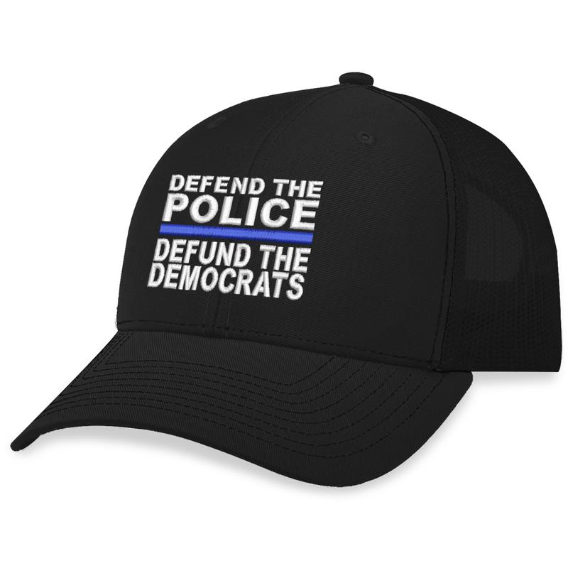 8 Defund The Democrats Trucker Hat 1