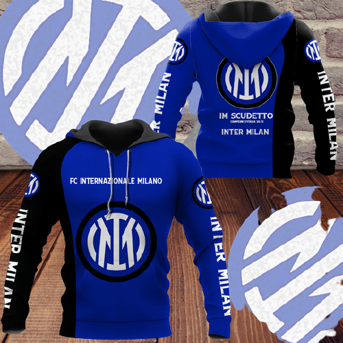 FC Internazionale Milan 3d Hoodie 3 8 FC Internazionale Milan 3d Hoodie 3