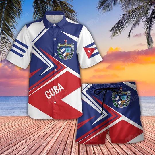 Cuba Hawaiian Shirt And Short 4 9 Cuba Hawaiian Shirt And Short 4