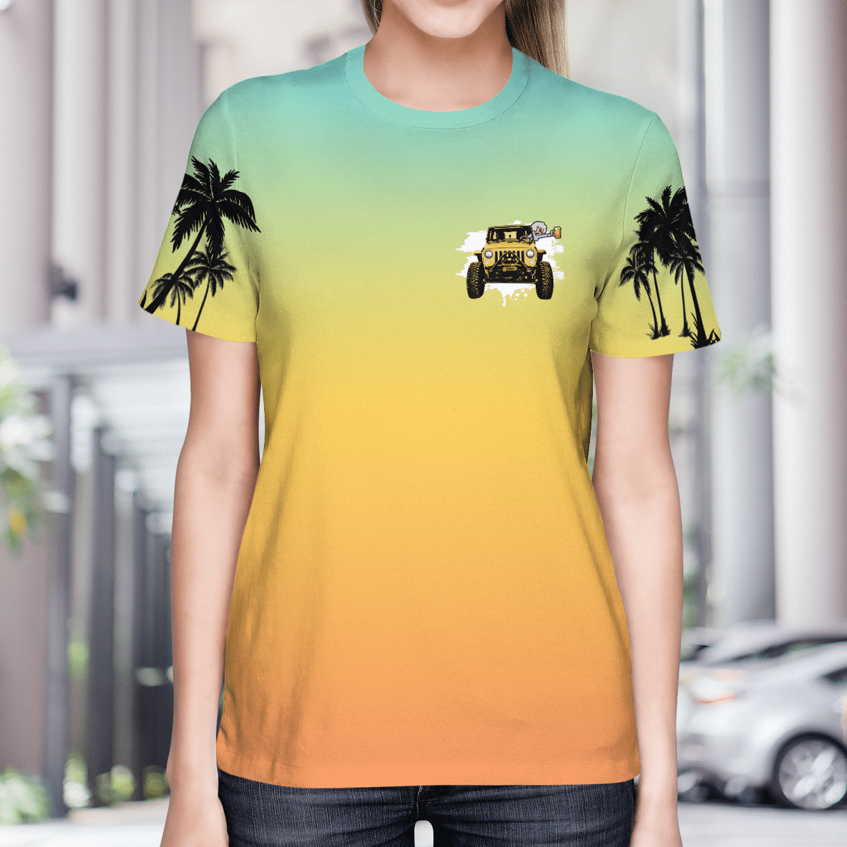 A jeep Nanny never gets old 3d T shirt 3