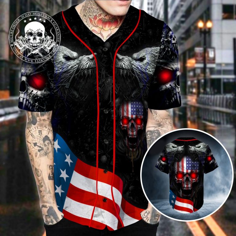 24 Ghost Viking Baseball Jersey 1