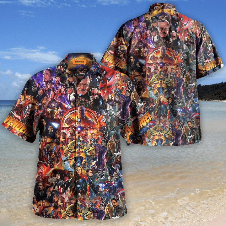 Avengers I Love You 3000 Hawaiian Shirt