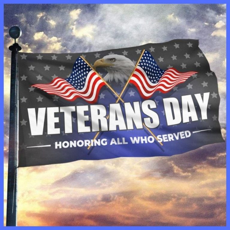 American flag eagle veterans day honoring all who served flag 2