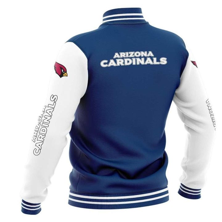 Arizona cardinals baseball button jacket 4