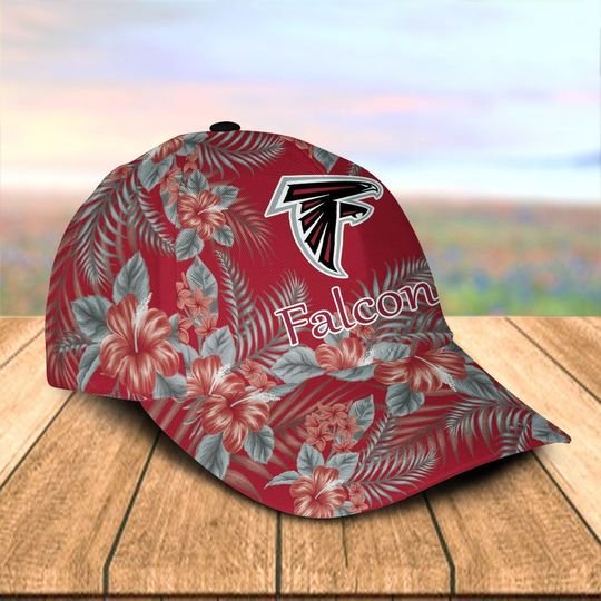 Atlanta Falcons Tropical Flower Classic Cap1