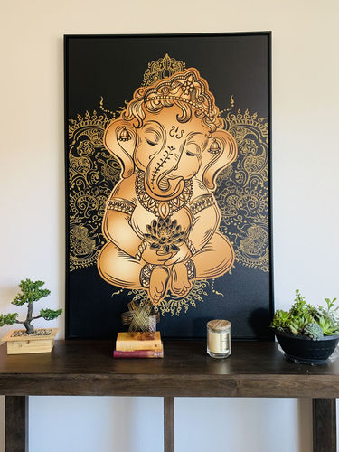 Baby Ganesha print canvas 4 Baby Ganesha print canvas