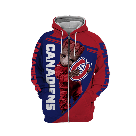 Baby Groot Montreal canadiens 3d all over print hoodie 4 Baby Groot Montreal canadiens 3d all over print hoodie4