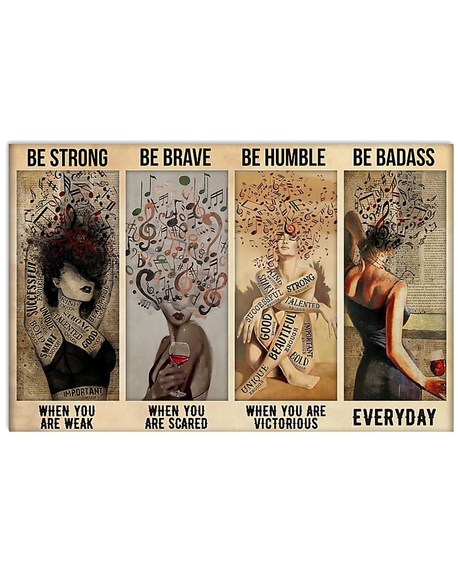 Be Strong Be Brave Everyday poster 1 Be Strong Be Brave Everyday poster