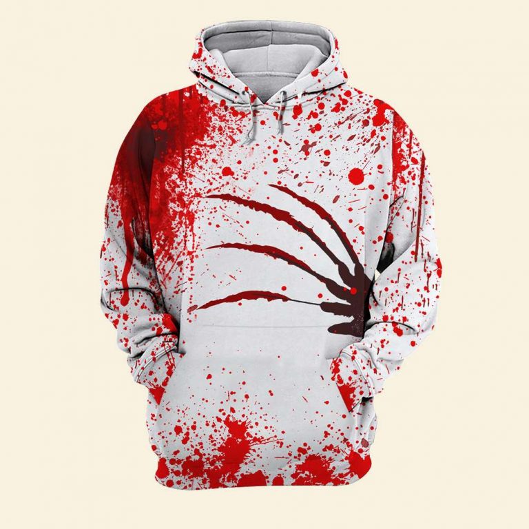 Blood Hallowwen Horror Im fine its fine everything is fine 3d shirt hoodie 1