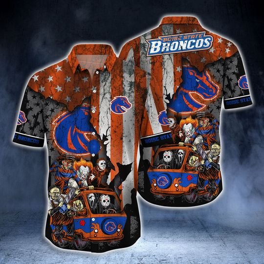 Boise State Broncos Summer Hawaiian Shirt